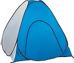 Палатка зимняя автомат 2,0х2,0 бело-голубая, дно на молнии (PR-D-TNC-038-2,0) - фото 1