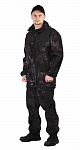 Костюм &quot;ГОРКА-ГОРЕЦ&quot; куртка/брюки, цвет: кмф &quot;КМФ чёрный&quot; / чёрный, ткань: Грета (52-54, 170-176) - фото 1