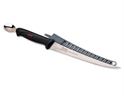 Филейный нож Rapala (Лезвие 23 см., чехол, ручка с ложкой)