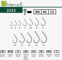 Крючки Maruto 2323 BN №9 (10 шт) универсальн.