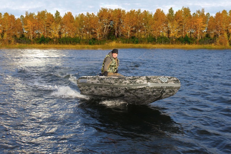 Лодка Флагман DK350 пиксель  - фото