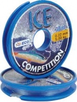 Леска моно. ECO ICE Competition, 30м, 0,08мм, 0,90кг, прозрачный