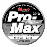 Леска Pro-MAX Winter Strong -30°, 30м 0,17мм 3,7кг