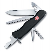 Нож перочинный Victorinox Forester 111мм., 12 функциий, черный