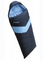 Спальный мешок Campus ADVENTURE 300SQ R-zip (одеяло -8С, 240Х95см) (цвет black700/lt.blue802)