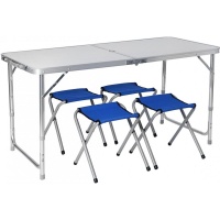 Набор мебели, стол + 4 табурета (PR-HF10471-1)