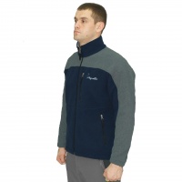 Куртка флисовая Aquatic (цв.темно-синий/серый) L