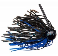 Бактейл STRIKE KING Bitsy Bug mini jig 1.75 гр. (1/16 oz) цв. black/blue