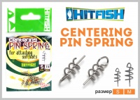 Крепление для силиконовой приманки HITFISH Centering Pin Spring #M