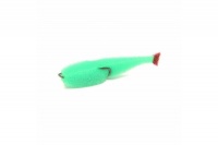 Поролоновая рыбка Classic Fish CD 11 GB (зеленое тело/красный хвост) 