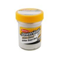 Паста форелевая Berkley powerBait Select Glitter Trout Bait White 50гр.