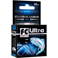 Леска Aqua FC Ultra Fluorocarbon 100% 0.18mm 30m