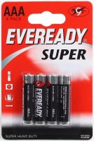 EVEREADY батарейка HD R03 SHP4 AAA (4 шт.) УПАКОВКА