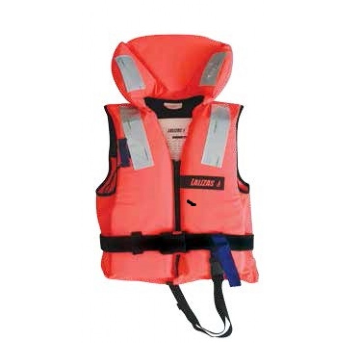 Жилет спасательный ISO Life Jacket . Adult. 150N оранжевый 70-90 - фото
