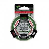 Леска Intech Ice Khaki 30m moss green 0.165мм/2.3кг