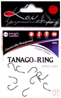 Крючок KOI &quot;TANAGO-RING&quot;, размер 10 (AS)/6(INT), цвет BN (10 шт.)