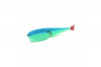 Поролоновая рыбка Classic Fish CD 12 GBBLB (зеленое тело/синяя спина/красный хвост) 