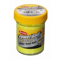 Паста форелевая Berkley powerBait Select Glitter Trout Bait Yellow 50гр.