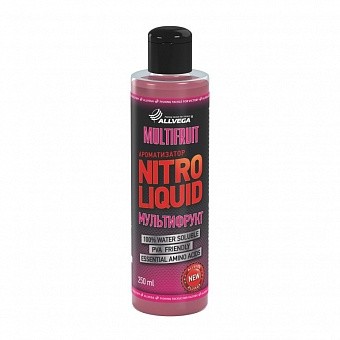 Ароматизатор жидкий Allvega &quot;Nitro Liquid Multifruit&quot; 250мл (МУЛЬТИФРУКТ) - фото