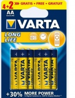 Батарейки Varta 4106.101.426 Longlife Extrz LR6/316 BL 4+2 Промо