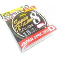 Плетеный шнур Duel PE Super X-Wire 8 200m #2.5 5 Color (No Marking)