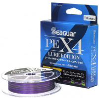 Плетеный шнур SEAGUAR PE X4 Lure Edition #0.25 150 м. 2.2 кг