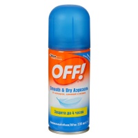ОFF! Smooth&Dry Аэрозоль от комаров 100мл