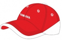 Бейсболка YAMAHA Красная с Белым