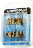 Набор сухих мушек Kosadaka FS-2 Medium size (10 шт.)