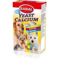 Дрожжи для собак с кальцием SANAL &quot;Yeast Calcium&quot; 100таб.