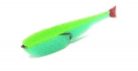 Поролоновая рыбка Classic Fish CD 12 GBLB (зеленое тело/салатовая спина/красный хвост) 