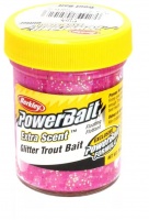 Паста форелевая Berkley powerBait Select Glitter Trout Bait Black Pearl 50гр.