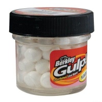 Приманка съедобная икра Berkley gulp Salmon EGGS (40шт.) 15 гр White