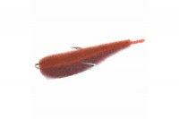 Поролоновая рыбка Zander Fish 9 BOB (кирпичное тело/оранжевая спина/красный хвост) 