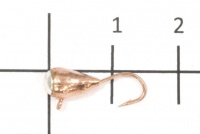 Мормышка Nautilus Капля с напайкой с ушком 5,0-003