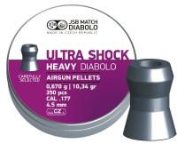 Пульки JSB Ultra Shock Heavy кал. 4.52 мм., 0.67гр. (350 шт./бан.)