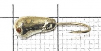 Мормышка Nautilus Башмачок с отверстием 4.6-001