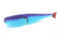 Поролоновая рыбка Classic Fish CD 11 BLPB (синее тело/фиолетовая спина/красный хвост) 