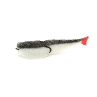 Поролоновая рыбка Classic Fish CD 12 WBB (белое тело/черная спина/красный хвост) 