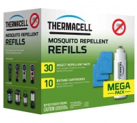 Набор запасной Thermacell Mega Refill (10 газ. картридж+30 пластин)