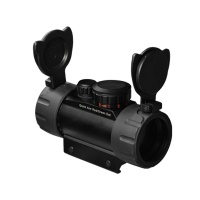 Коллиматор LEAPERS UTG NEW GEN 1x30, закрытый на Weaver, подсветка точка красная./зеленая.