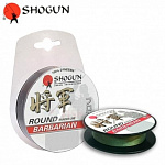 Шнур Shogun Round Barbarian (100m Green 0,10mm 6.50kg)  - фото 1