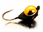 Мормышка Nautilus Полукапля малая с коронкой 3.0 503-601 - фото 1