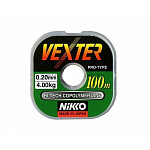 Леска &quot;Vexter (Nikko), монофильная, 0,09 мм, 1кг,дл.100м, бесцветная - фото 1