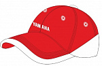 Бейсболка YAMAHA Красная с Белым - фото 1