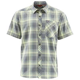 Рубашка Simms Outpost SS Shirt (Storm Plaid, XXL)