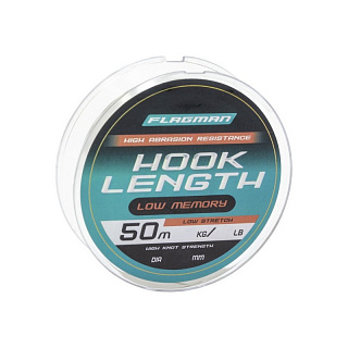 Леска Hook Lenght 50 м. 0.12 мм. 2,0 кг.