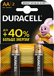 Батарейка DURACELL LR6-2BL BASIC 2*6 (2 шт.) - фото 1