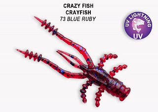 Мягкая приманка Crazy Fish Crayfish 1.8&quot; 26-45-73-6
