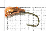 Мормышка Nautilus Башмачок с отверстием 3.8-003 - фото 1